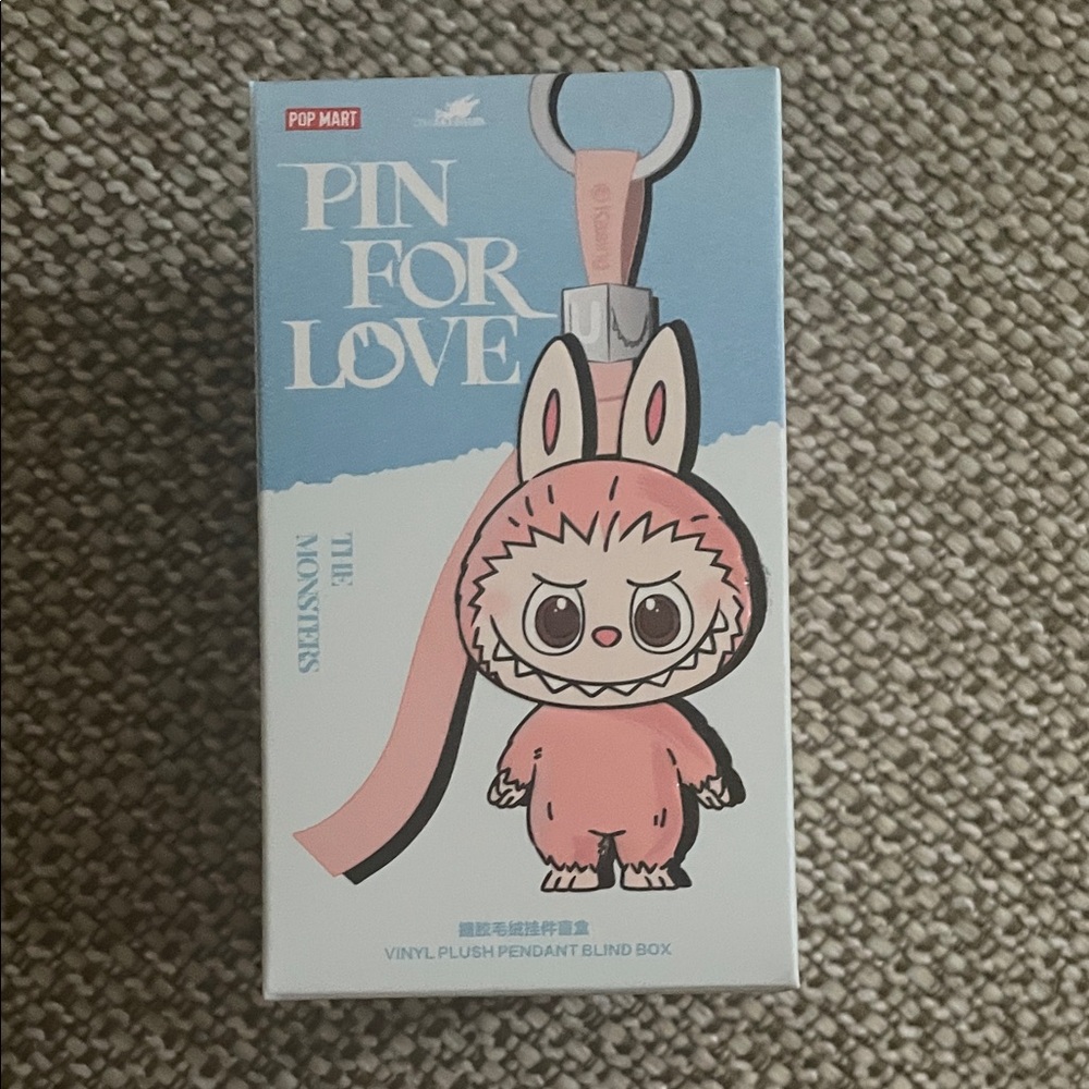 Pop Mart Labubu Pin for Love “&”